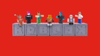 Roblox Character in Red Background Wallpapers