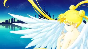 Sailor Moon Anime Girl Background