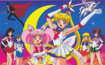Wallpaper of a Sailor Moon