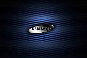 Dark Blue Gradient Samsung logo Wallpapers