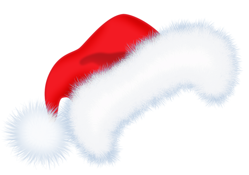 Santa Hat Painting Wallpapers Png for Mobile