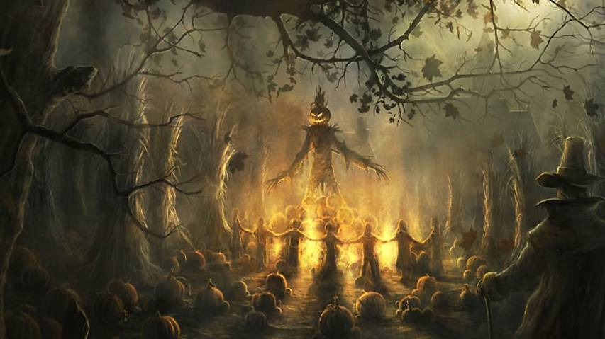 Scary Halloween Beautiful Background Picture