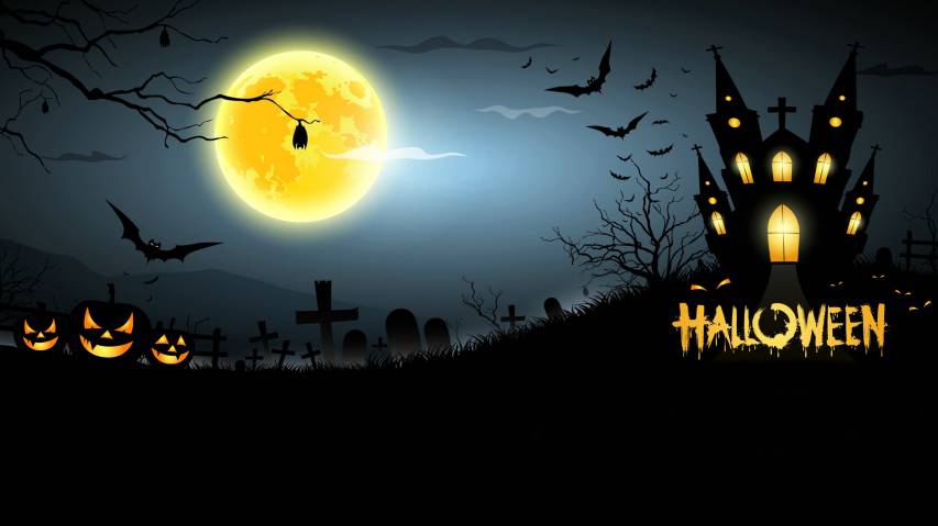 Free Scary Halloween Background