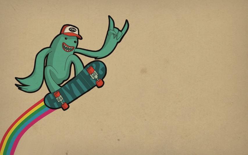 Skateboard Cartoon Desktop image Wallpapers