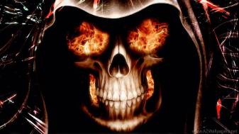 Fire Skull hd Wallpapers