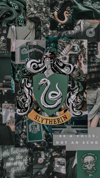 Aesthetic Slytherin iPhone Wallpaper