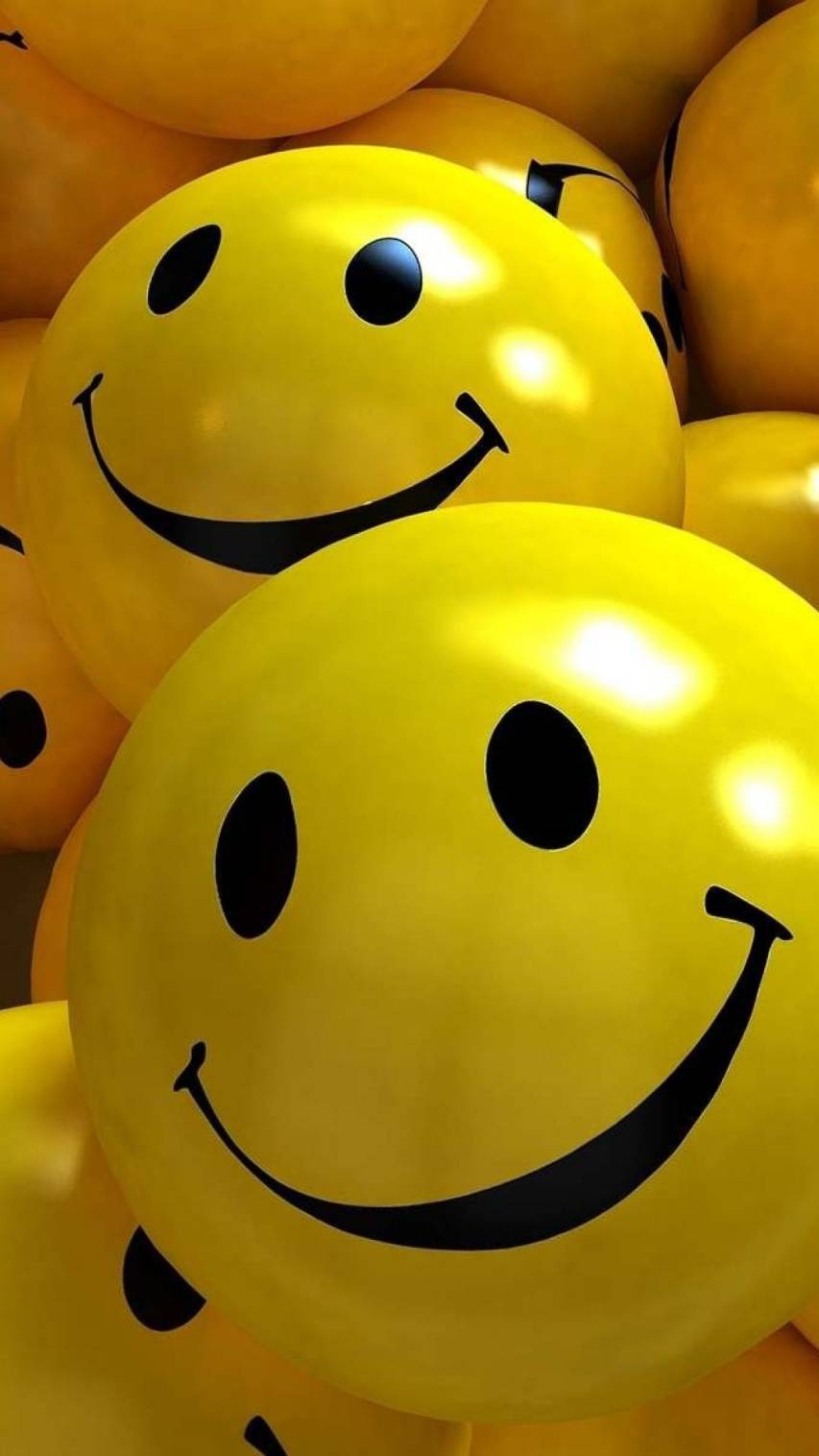 Download Smiley face iPhone Wallpaper