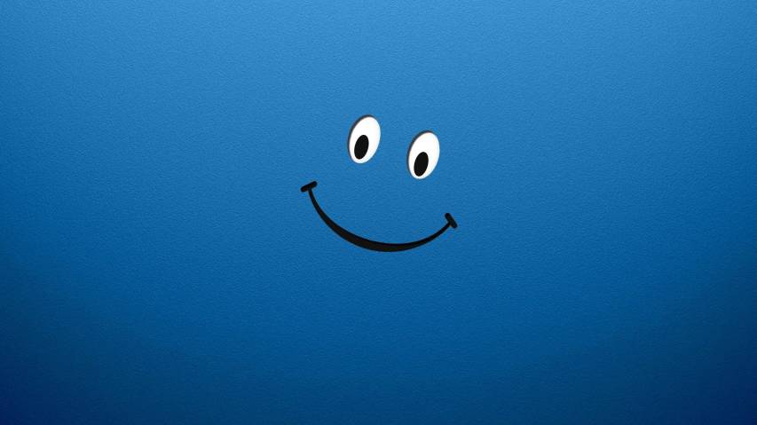 Amazing Smiley face image Wallpaper