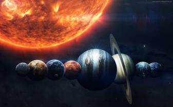 Solar System, Sun, Planets, Space Desktop Backgrounds
