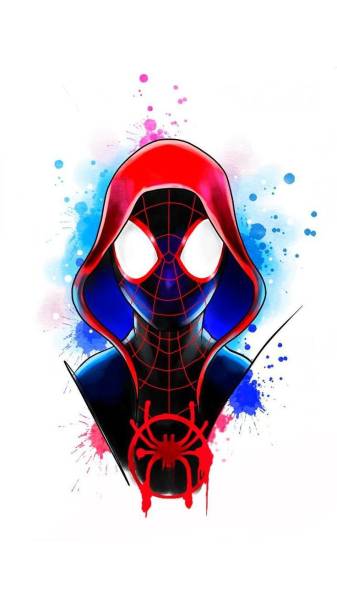 Gorgeous Spider Man into the Spider Verse free Pictures for iPhone