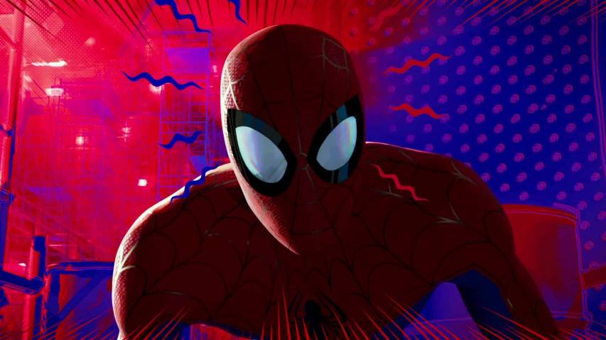 Beautiful Spider Man into the Spider Verse hd image Backgrounds for Computer
