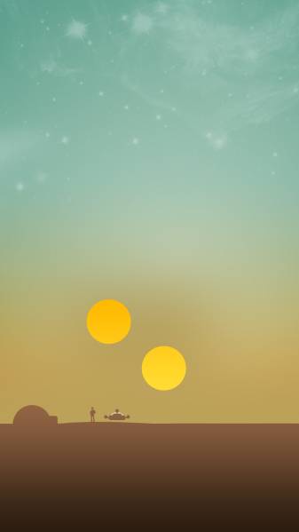 Star Wars Minimal Wallpapers for iPhone
