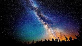 Night, Sky, Scenery, Stars 4k Background Wallpapers free
