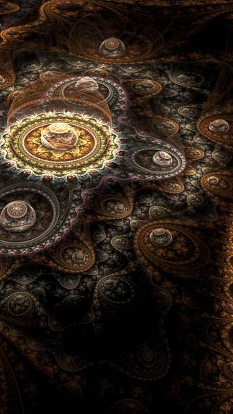 Cool Steampunk Background for iPhone