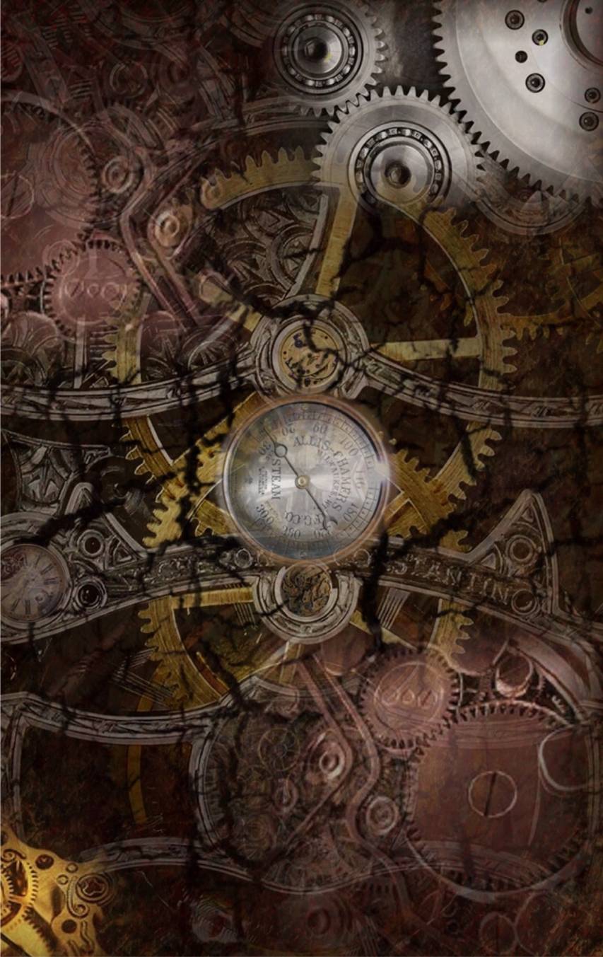 Aesthetic Steampunk Wallpaper for iPhone image