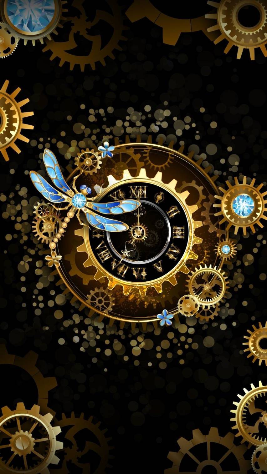 Cool free Steampunk iPhone Backgrounds