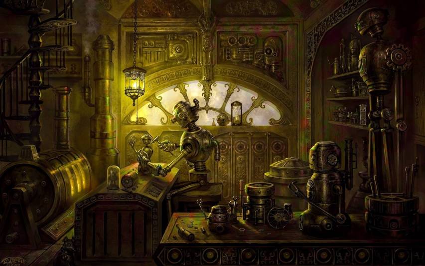 Aesthetic Steampunk Wallpaper images for Pc