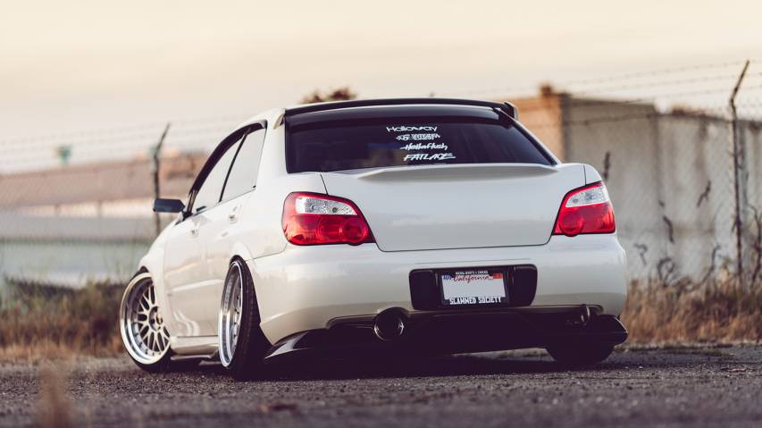 Awesome White Subaru wrx Picture Wallpapers