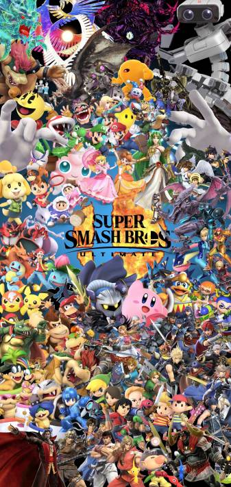 Super Smash bros ultimate Wallpapers for iPhone