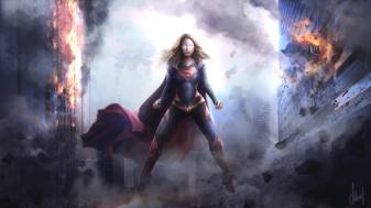 Awesome Supergirl Art image Backgrounds