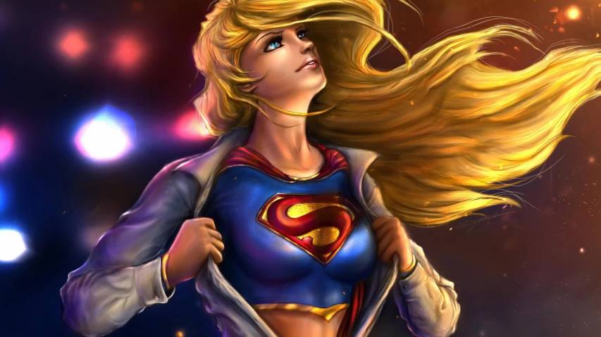 Abstract, Blonde Supergirl Picture Wallpapers 1080p