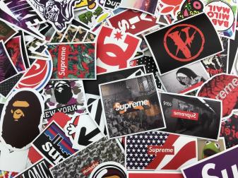 Aesthetic Supreme Stickers Computer Wallpapers