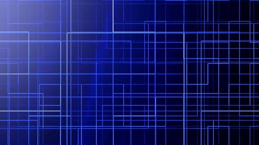 Tech Blue Desktop Wallpaper