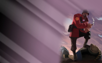 Gaming Tf2 Soldier Background Wallpaper