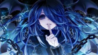 Blue Anime Music love 1080p Wallpapers
