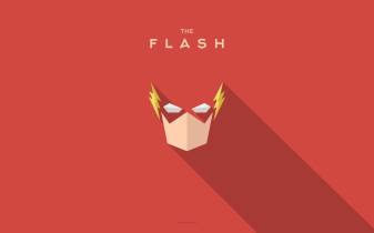 The Flash Minimalistic Wallpaper
