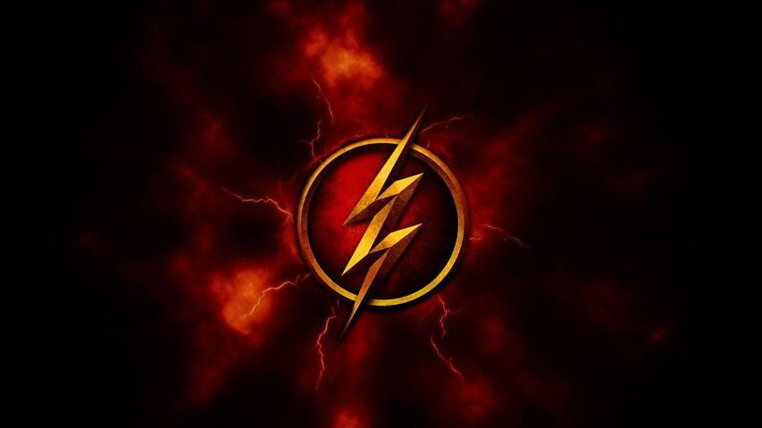 Comics, Logo, The Flash Wallpaper Pc