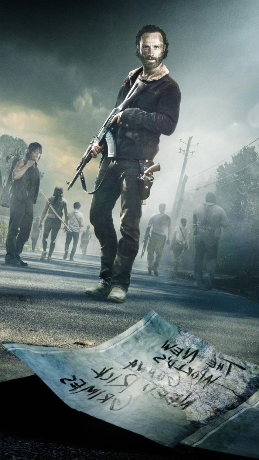 Cool the Walking Dead Wallpaper for iPhone