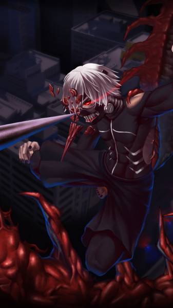 Dark, Anime Tokyo Ghoul Backgrounds image for iPhone