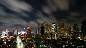 Cool Tokyo Night City Landscape Wallpapers image for Android
