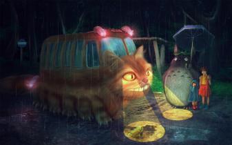 Pictures of a Totoro for Desktop