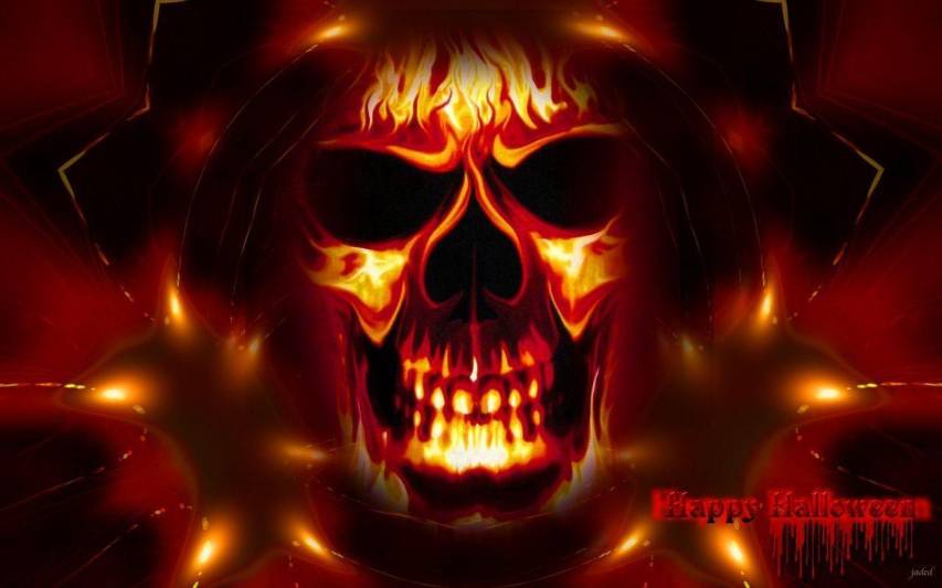 Download Vampire Skull Background