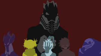 Cool Anime Villain Deku Desktop Background
