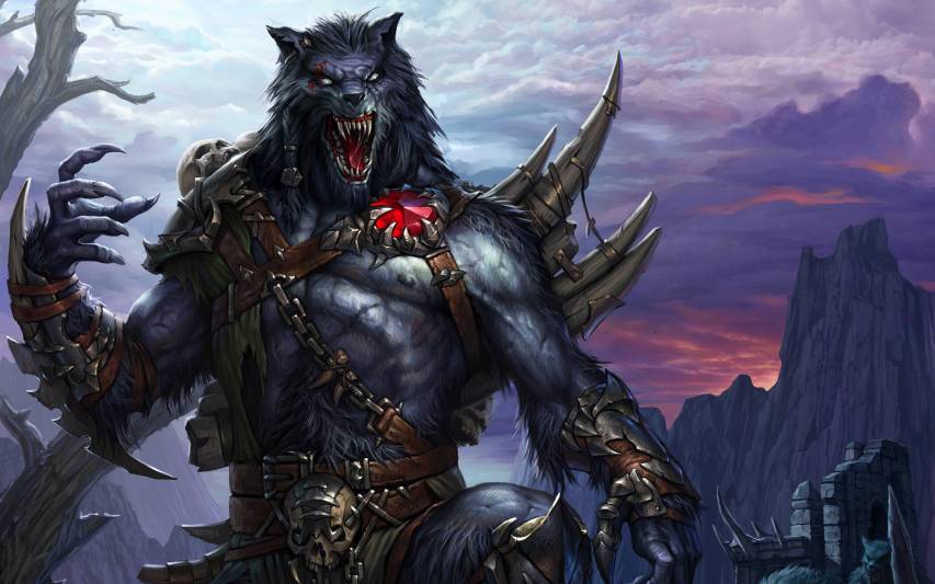4k hd Underworld Werewolf Wallpaper