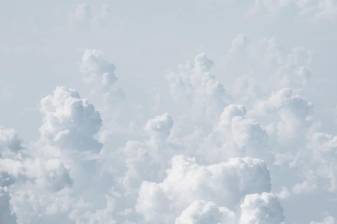 White Aesthetic Clouds Pc Wallpapers