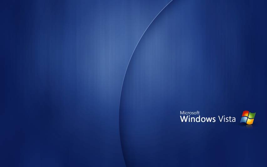 Dark Blue Background Windows Vista for Pc