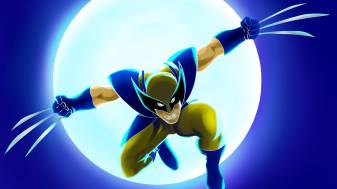 Cartoon, Superheroes, Art, Wolverine Background high resulation