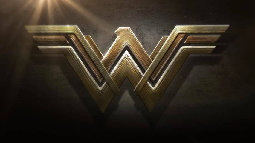 Wonder Women Golden logo Wallpapers