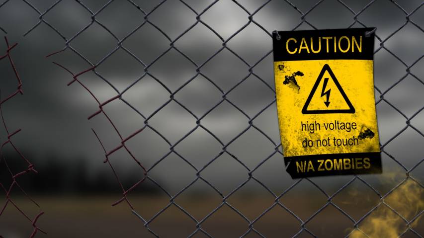Danger, Warning, hd Zombie desktop Backgrounds